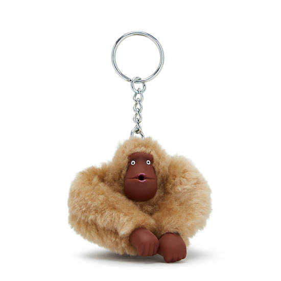 Kipling Sven Small Monkey Keychain Accessories Beige | NO 1206FD